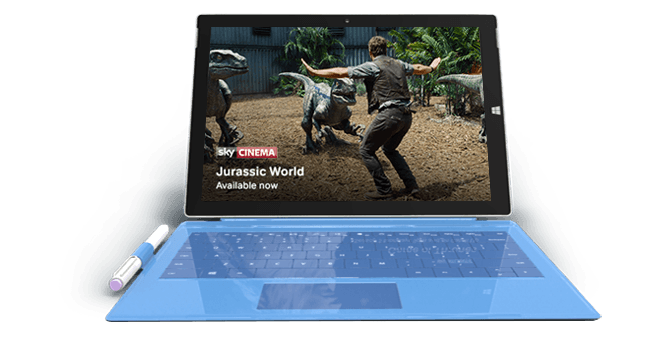 Watch NOW TV on Windows device