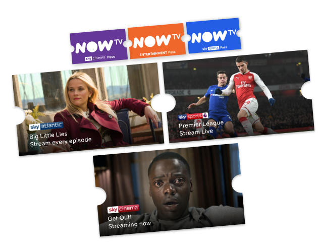 Stream loads of TV with a NOW TV Pass