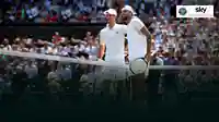 Novak Djokovic und Nick Kyrgios vor dem Herren Einzelfinale der Wimbledon Championships 2022 