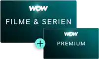 Logo des Abos Serien und von Premium