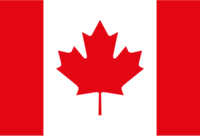 Die Flagge von Kanada