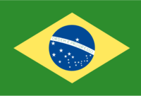 Die Flagge von Brasilien