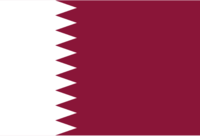 Die Flagge von Katar