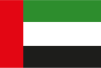 Die Flagge von Abu Dhabi