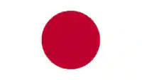 Die Flagge von Japan