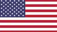 Die Flagge von den Vereinigten Staaten Amerika
