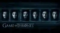 Das Keyart zu Game of Thrones Staffel 6 zeigt die Gesichter der Protagonisten mit geschlossenen Augen