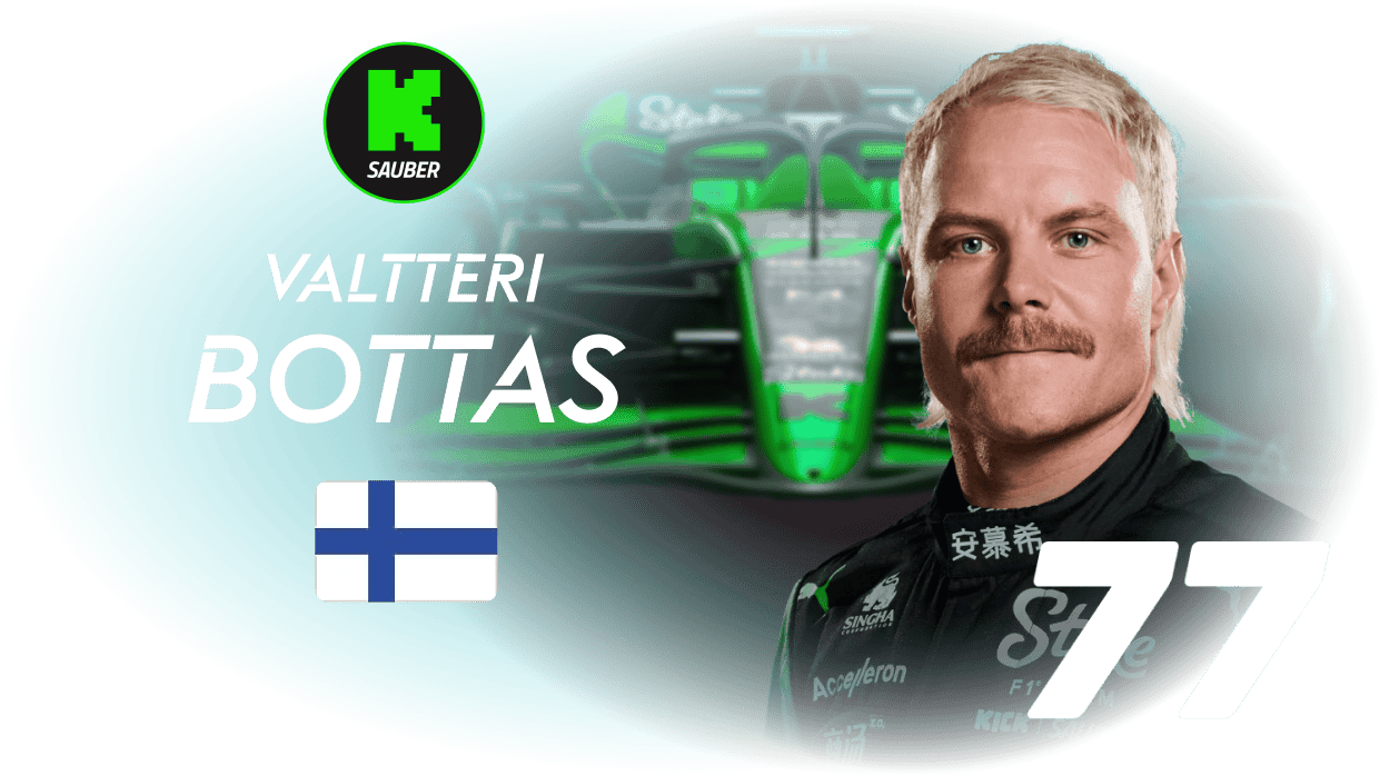 Formel-1-Fahrer Valtteri Bottas vom Team Sauber