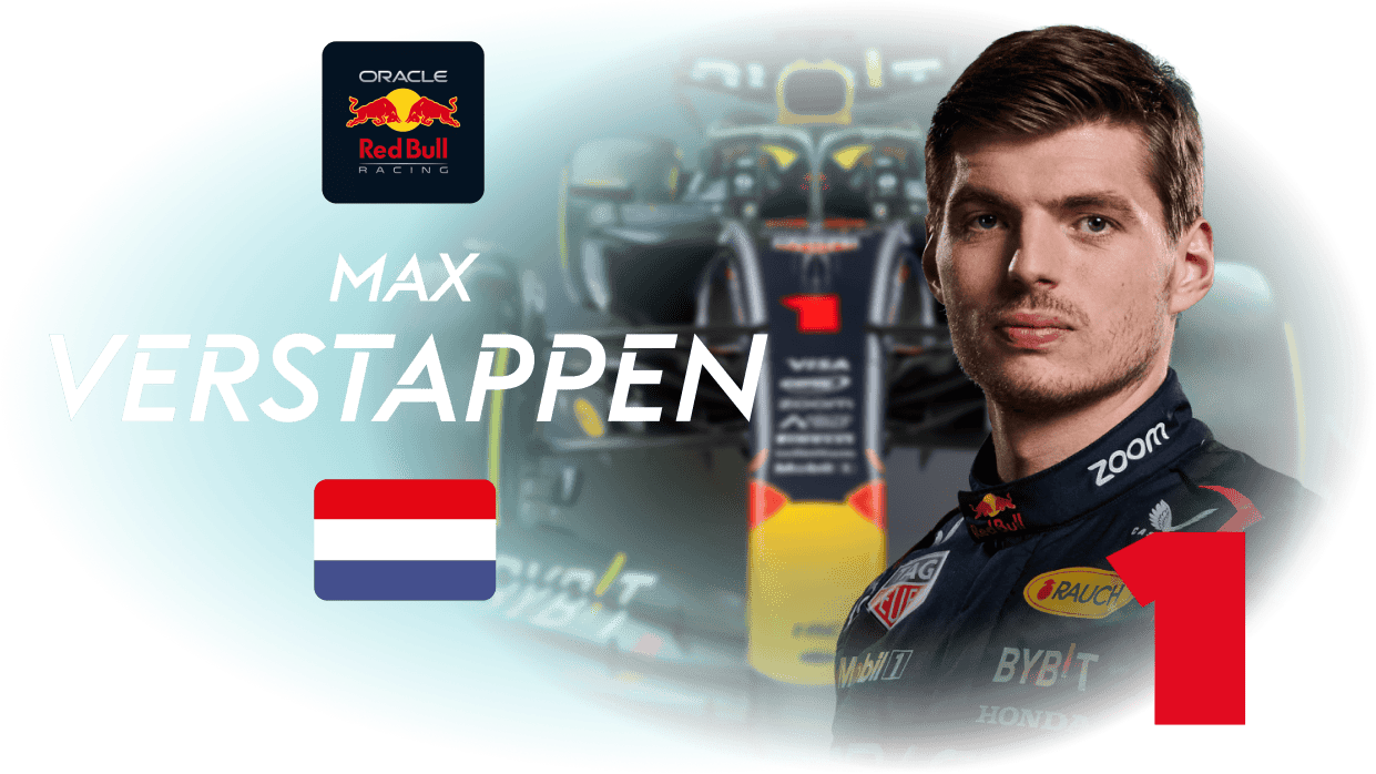 Formel 1-Fahrer Max Verstappen vom Team Red Bull