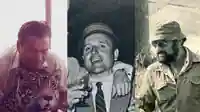 Abgebildet sind unter anderem der bolivianische Drogenboss Roberto Suárez und der NS-Kriegsverbrecher Klaus Barbie, aus der Dokumentarserie "Das Nazi-Kartell".