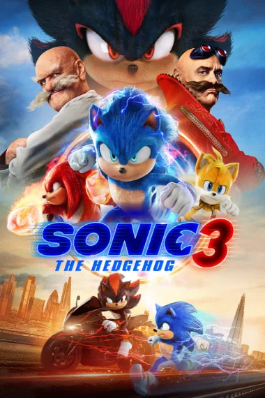 Kinoplakat von Sonic the Hedgehog 3.