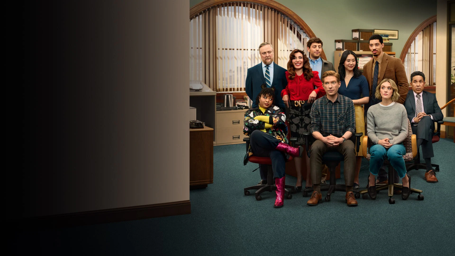 Titelbild der Sitcom The Paper
