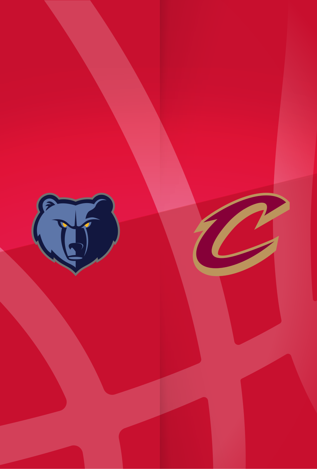 das Logo der Memphis Grizzlies und Cleveland Cavalier