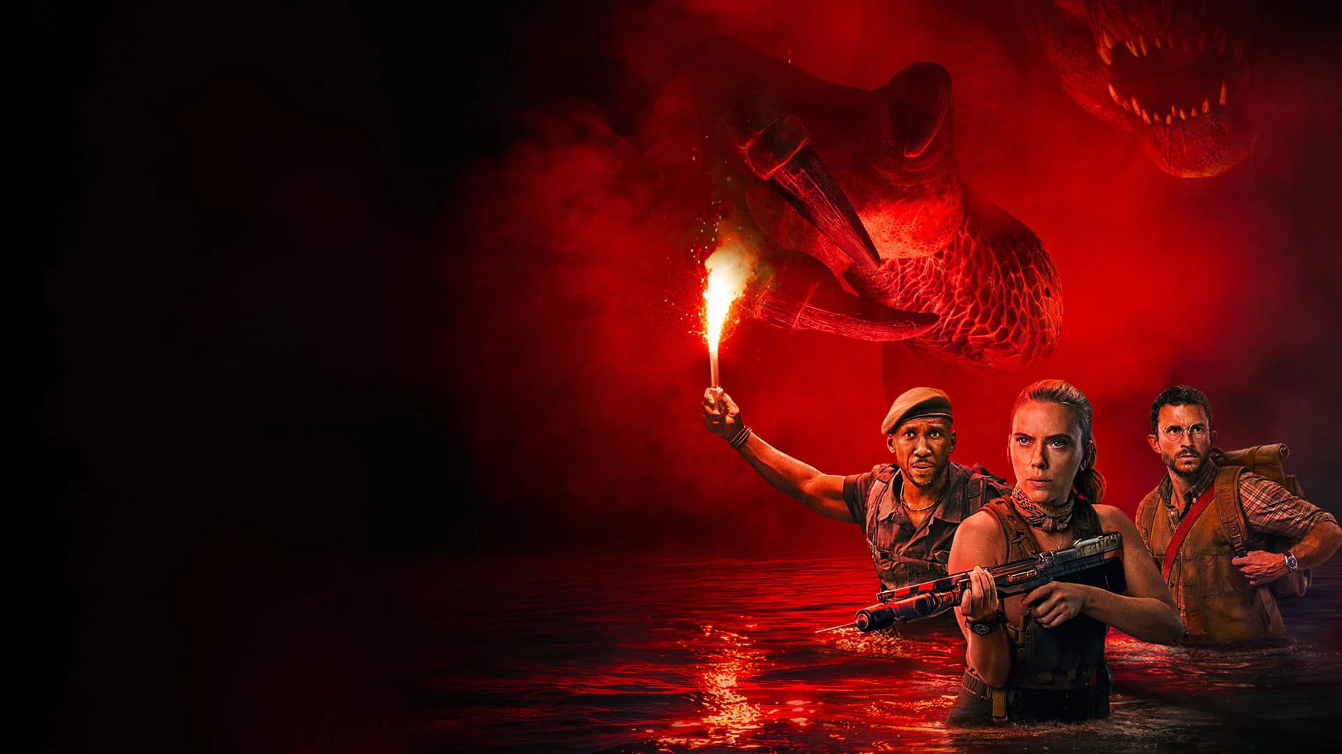 Filmplakat von "Jurassic World: Die Wiedergeburt".