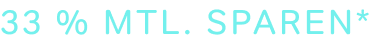 50 % sparen