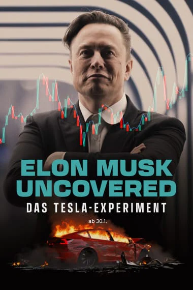 Kinoplakat von Elon Musk Uncovered: Das Tesla-Experiment