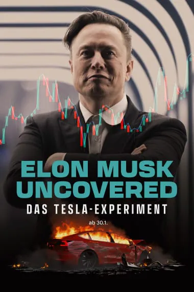 Kinoplakat von Elon Musk Uncovered: Das Tesla-Experiment
