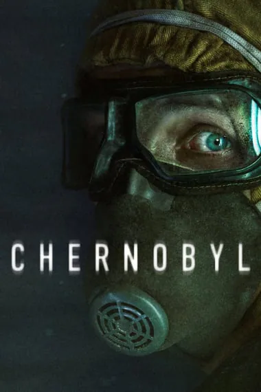 Titelbild der Serie Chernobyl: Ein Gesicht mit Gasmaske