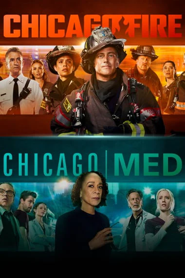 Titelbild der Chicago Fire S14 und Chicago Med S11 Franchise Serien