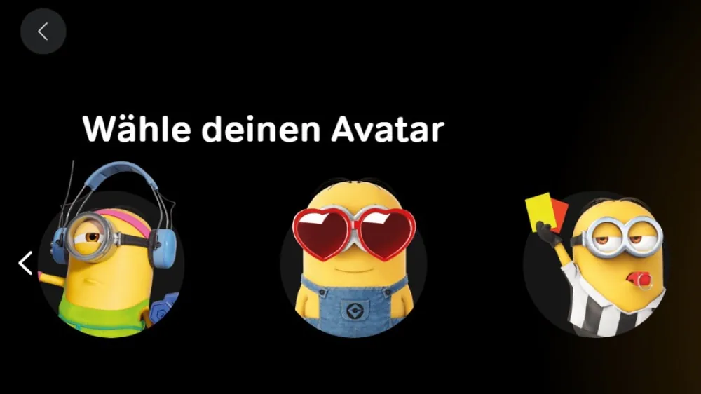 Avatar wählen bei WOW