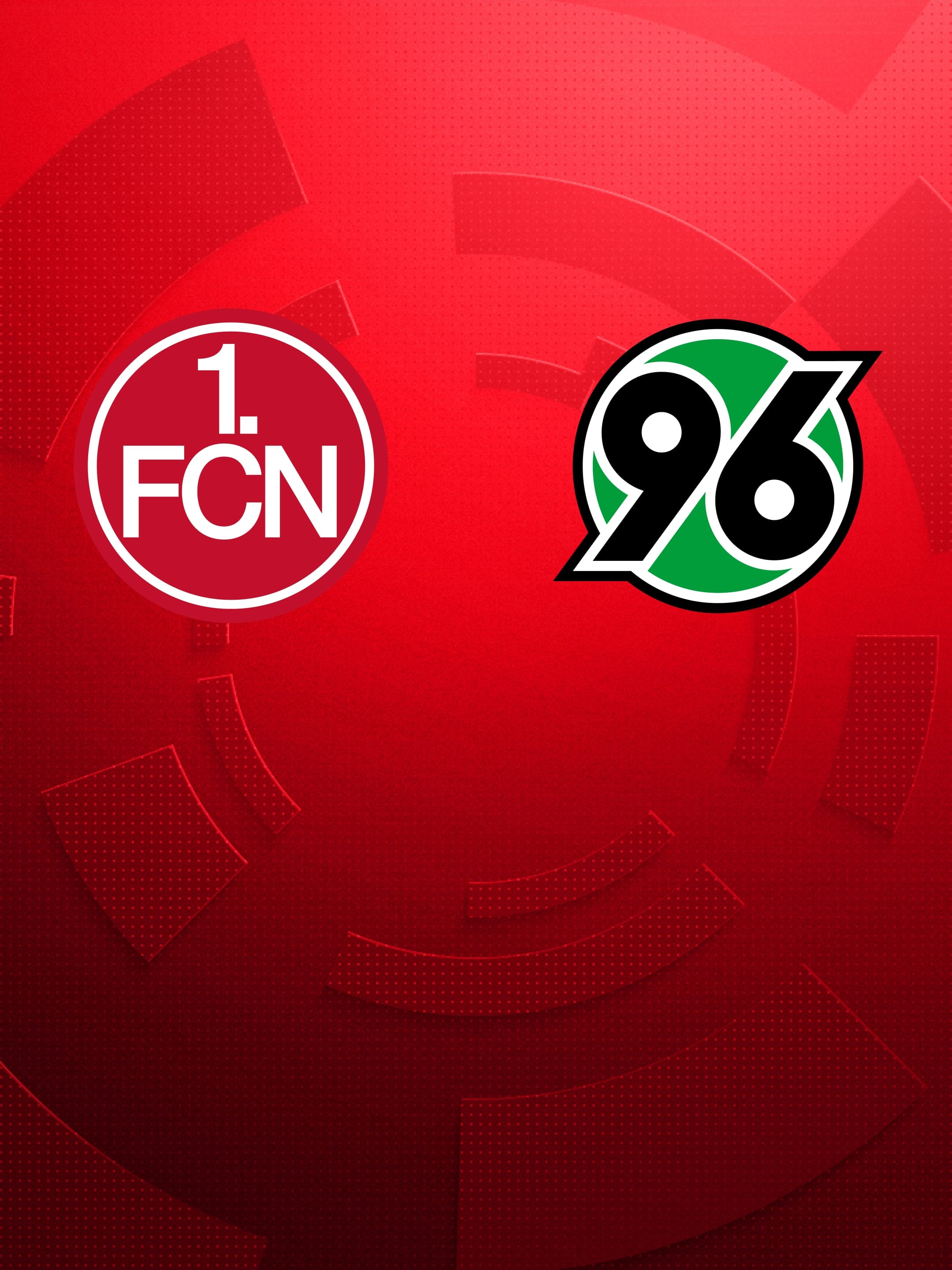  Logos von 1. FC Nürnberg und Hannover 96