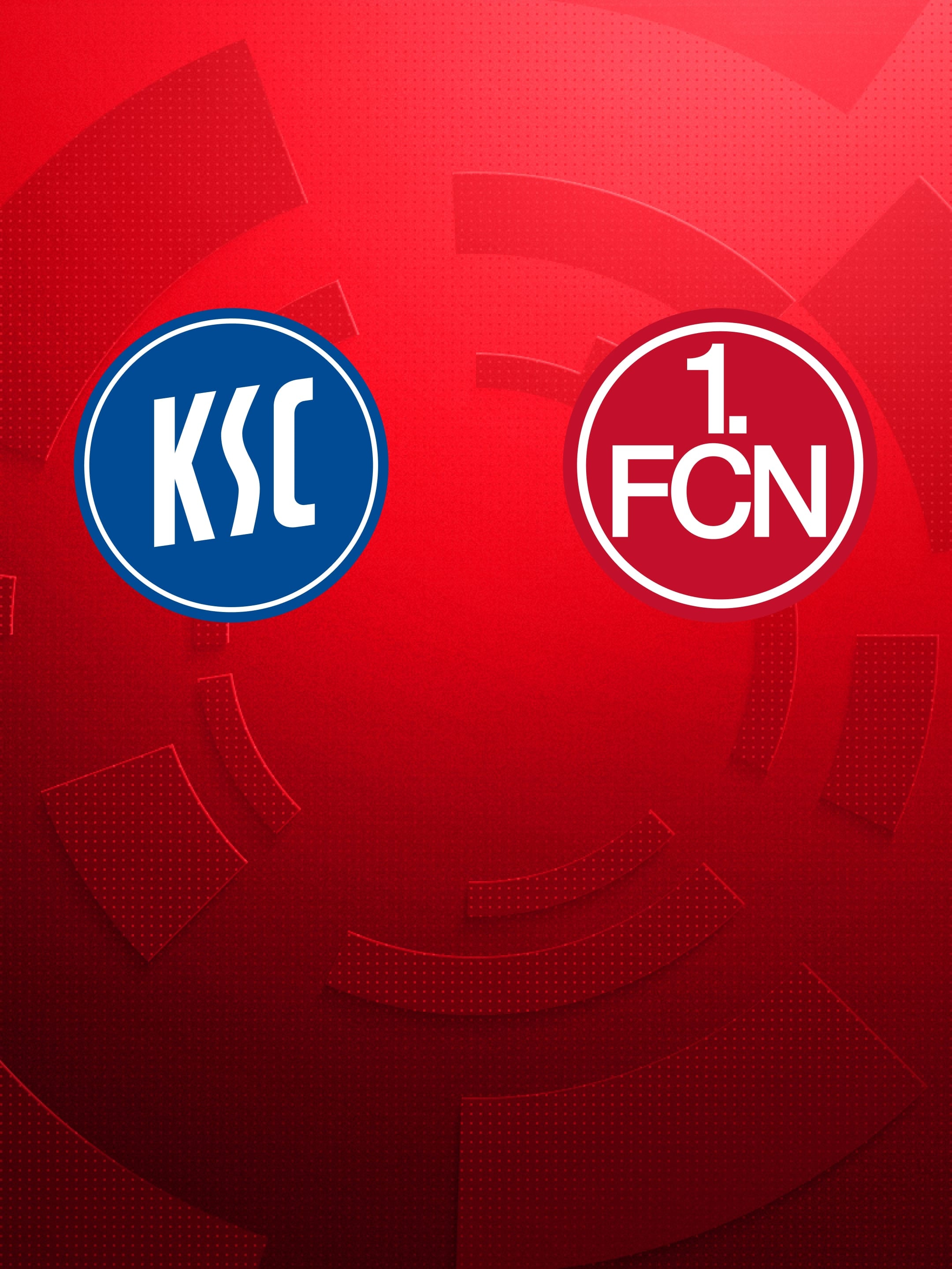 Logos Karlsruher SC und 1. FC Nürnberg