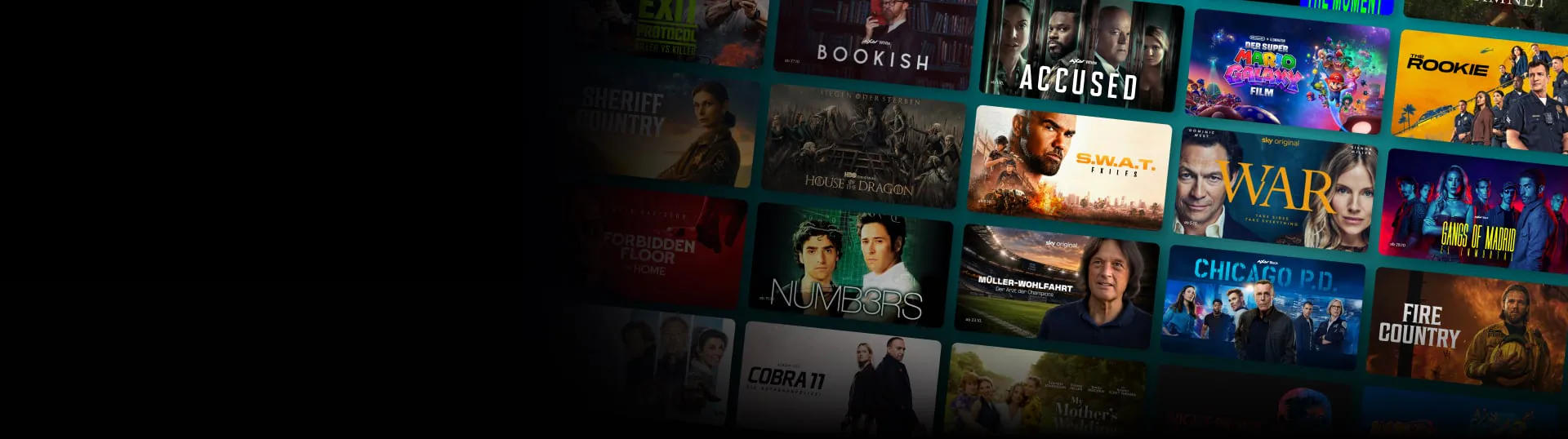 Key Arts von Top Highlight Serien und Filme