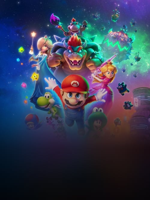 Kinoplakat zu "Der Super Mario Galaxy Film"