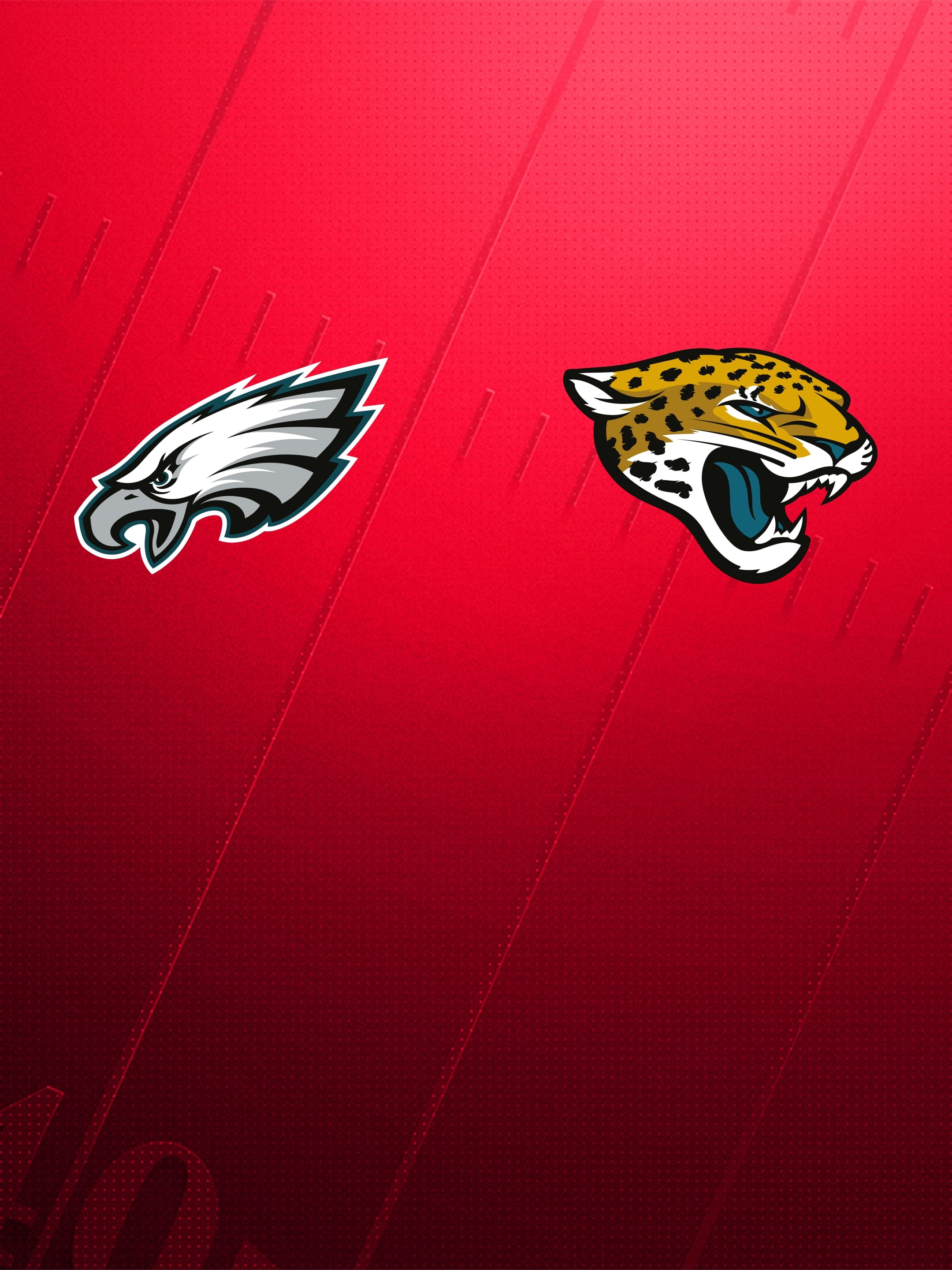 Logos von Philadelphia Eagles und Jacksonville Jaguars