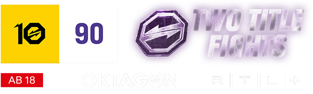 Das Logo vom Mixed Martial Arts Events Oktagon 90 in Berlin