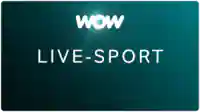ein grünes Logo des WOW Abos Live-Sport 