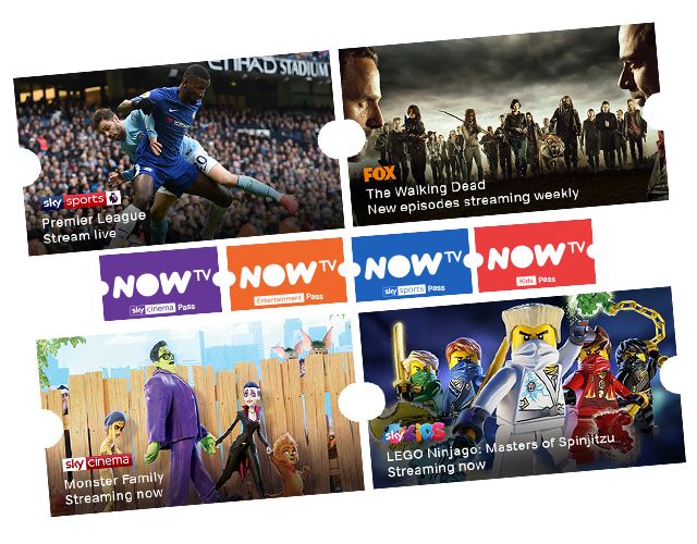 Stream loads of TV with a NOW TV Pass