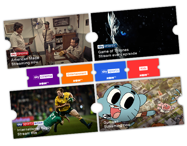 Stream loads of TV with a NOW TV Pass