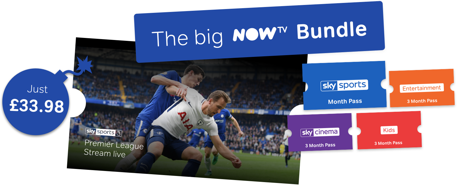 Watch Sky Sports online with a NOW TV Sky Sports Pass.
