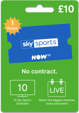 NOW TV Gift Cards – Get Entertainment, Movies & Sports