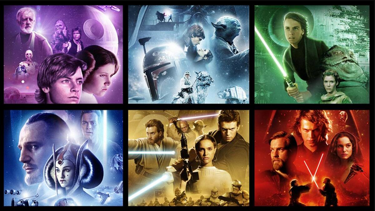 Watch Star Wars Movies Online The Six Movie Collection