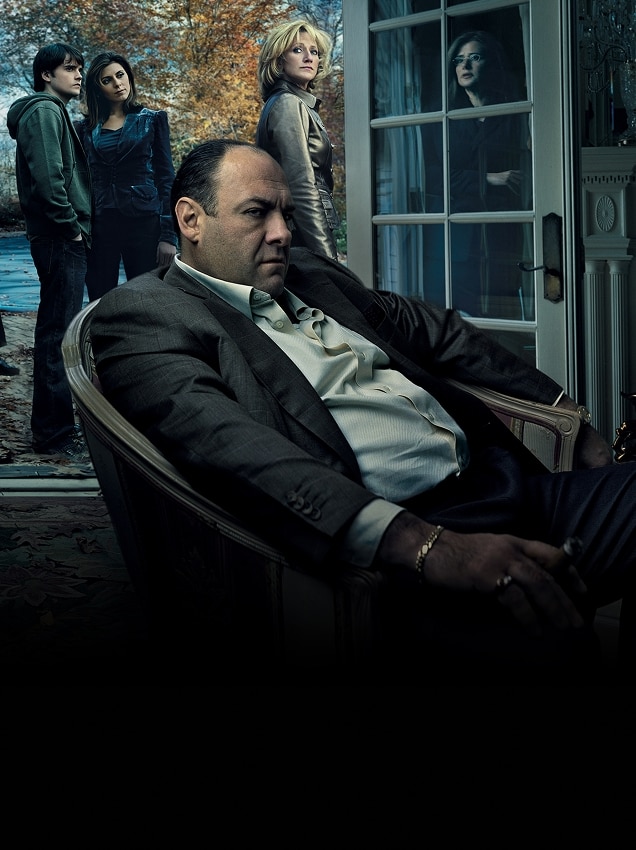 The characters from The Sopranos
