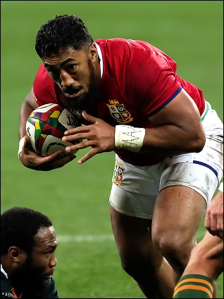 British and Irish Lions centre Bundee Aki