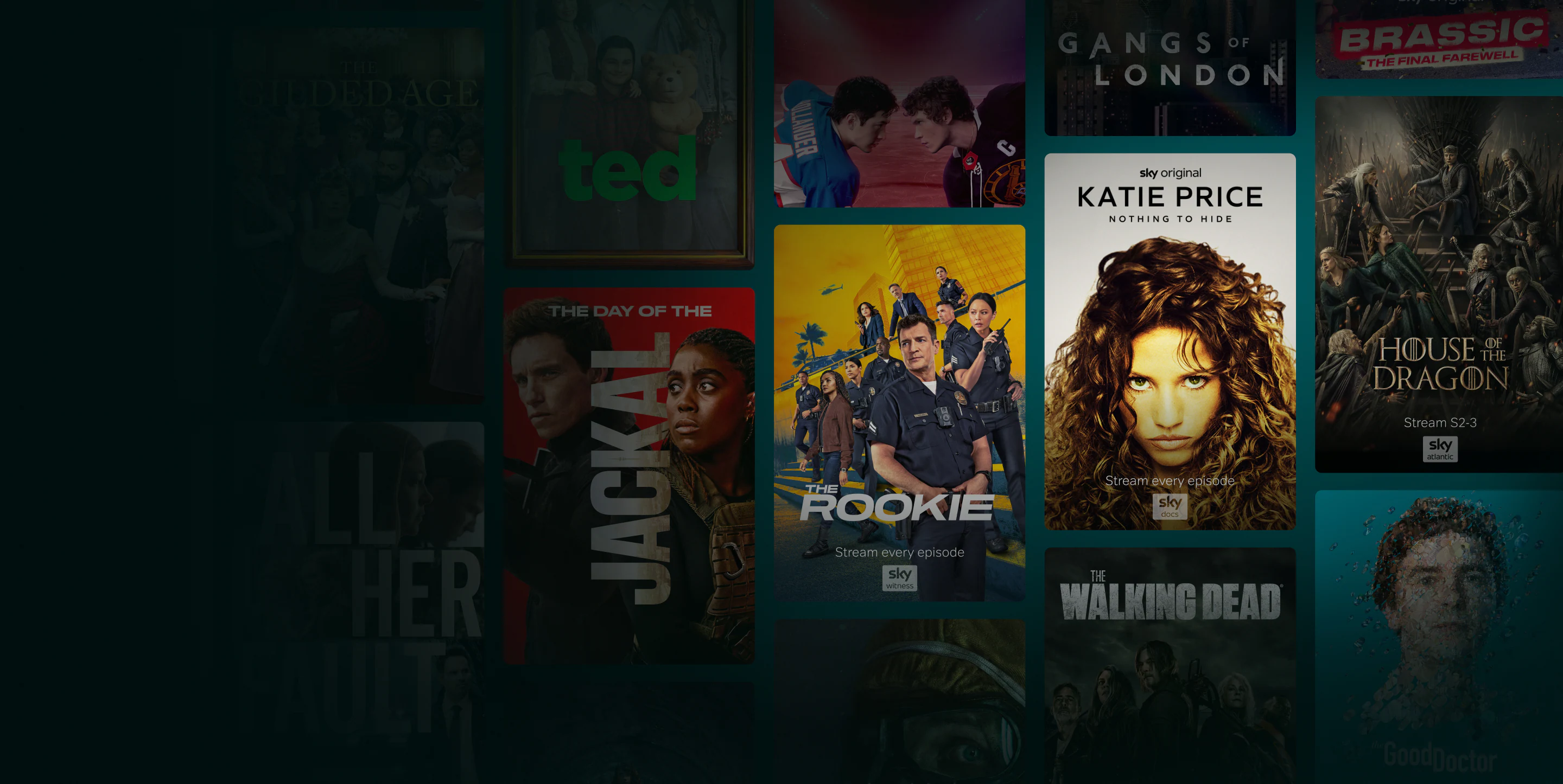 Stream every episode of Katie Price: Nothing to Hide on Sky Documentaries. Stream House of the dragon S2-3 on Sky Atlantic. Stream every episode of The Rookie on Sky Witness