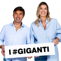 I Giganti: Kristian Ghedina e Francesca Piccinini 