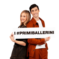 I primi ballerini: Virna Toppi e  Nicola Del Freo