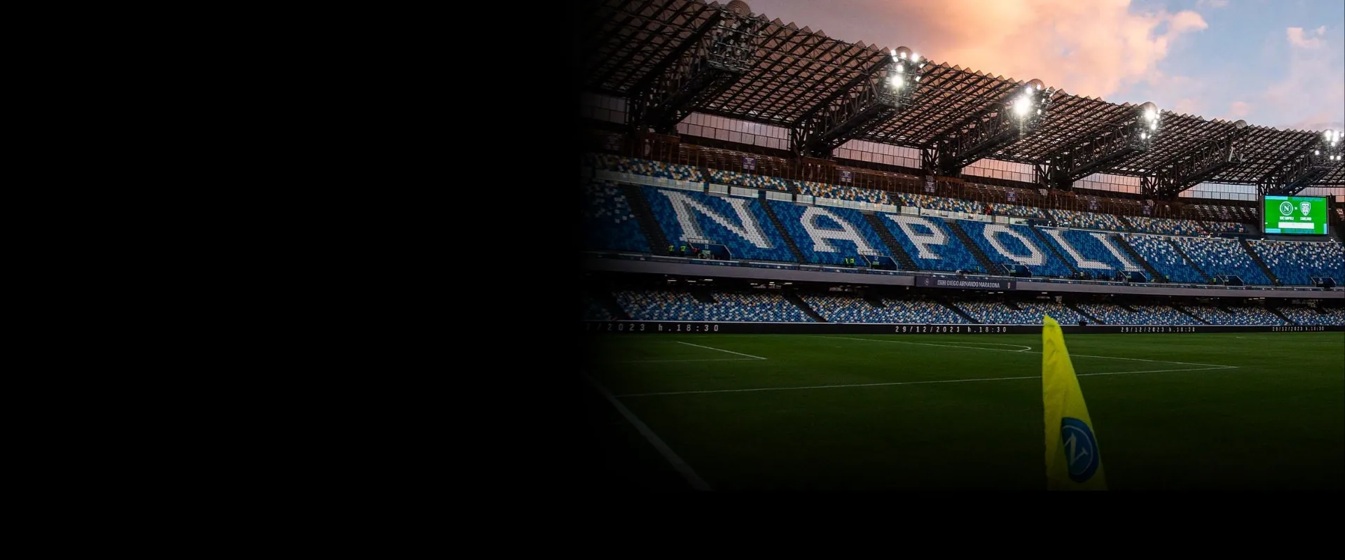 Prossime partite del Napoli in streaming su NOW