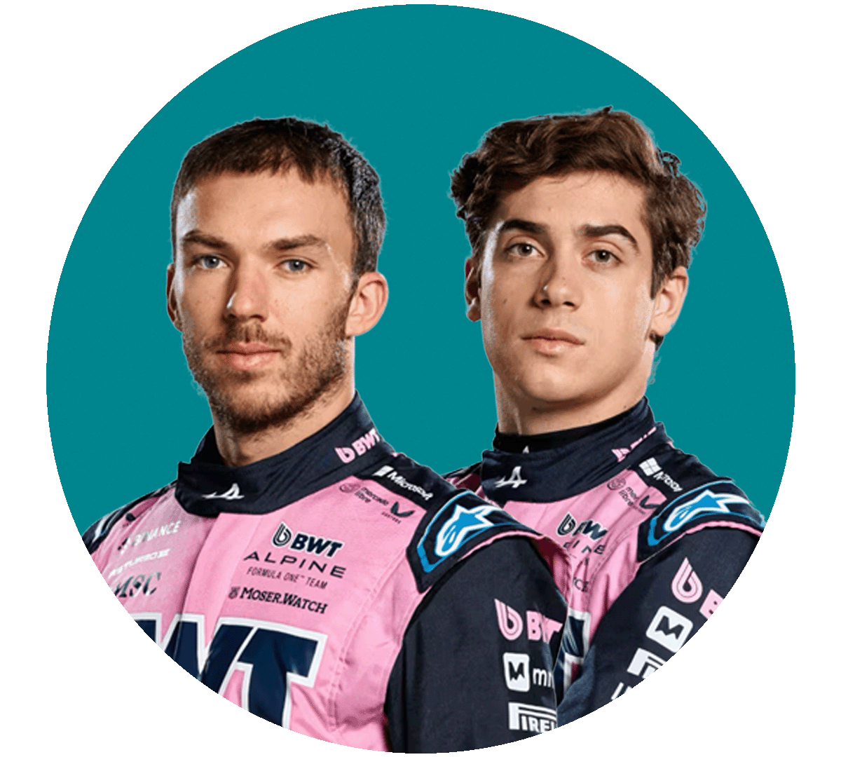 Pierre Gasly & Franco Colapinto