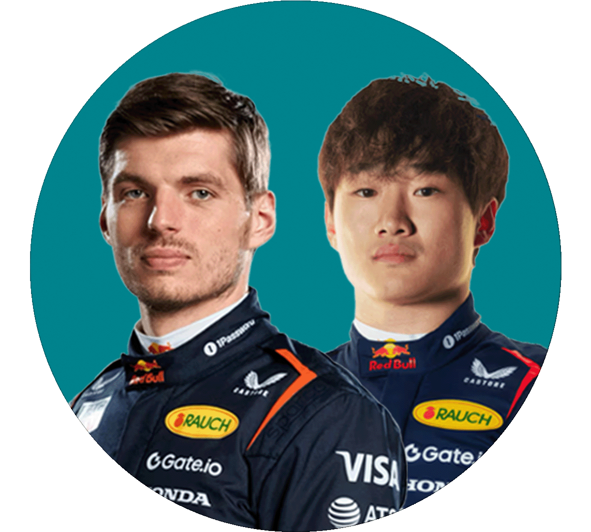 Max Verstappen & Yuki Tsunoda