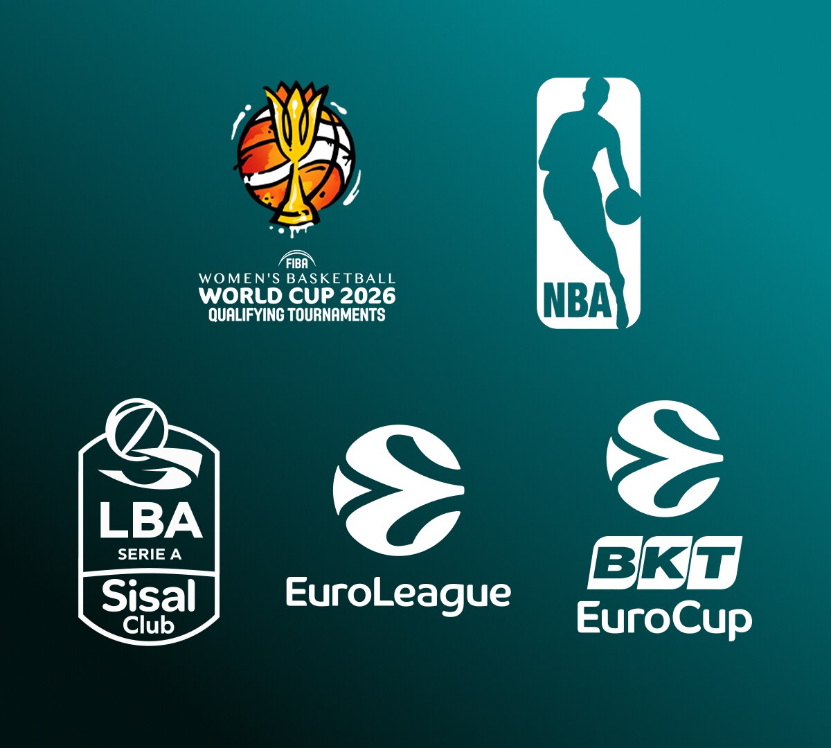 NBA Regular Season e Playoff, tutte le Finals e l’All Star Weekend, Eurolega, Eurocup, Serie A LBA, FIBA